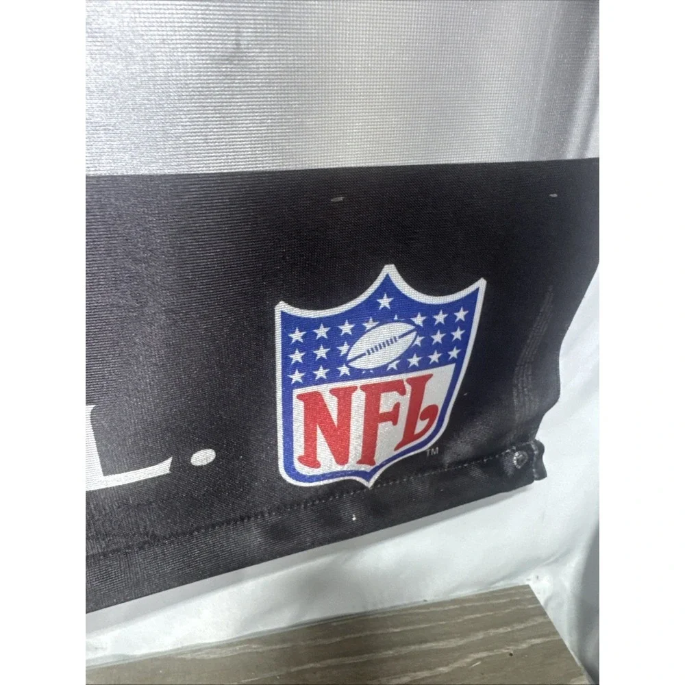 Coors Light NFL Super Bowl XXXVIII, 2004, Nylon Hanging 4x3' Banner